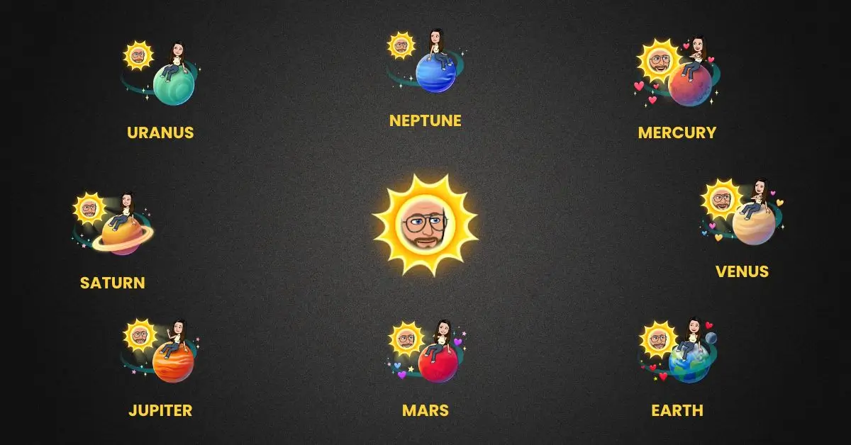 Snapchat Planets Order and Meaning Explained - LIST